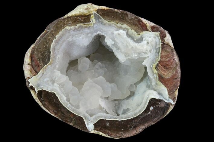 Crystal Filled Dugway Geode (Polished Half) #121715